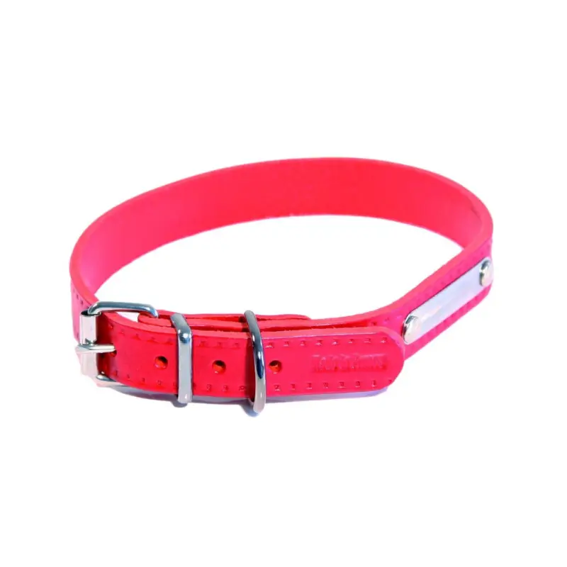 Super Prix Collier rive Martin Sellier rouge 18-45cm pour chien