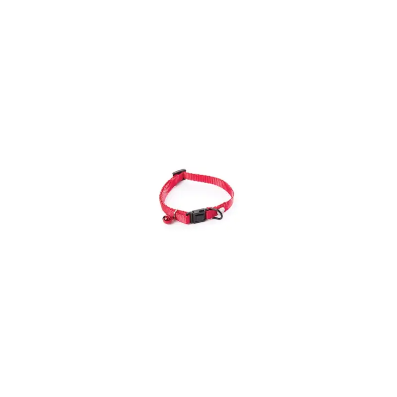 Collier réglable nylon Martin Sellier rouge 10-20/30cm pour chat Petit Prix