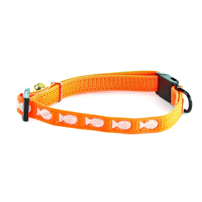 Authentique Collier chat poisson Martin Sellier 10-20/30cm pour chat