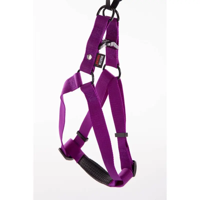 Prix Bas Harnais baudrier Martin Sellier mauve 40-90/110cm pour chien