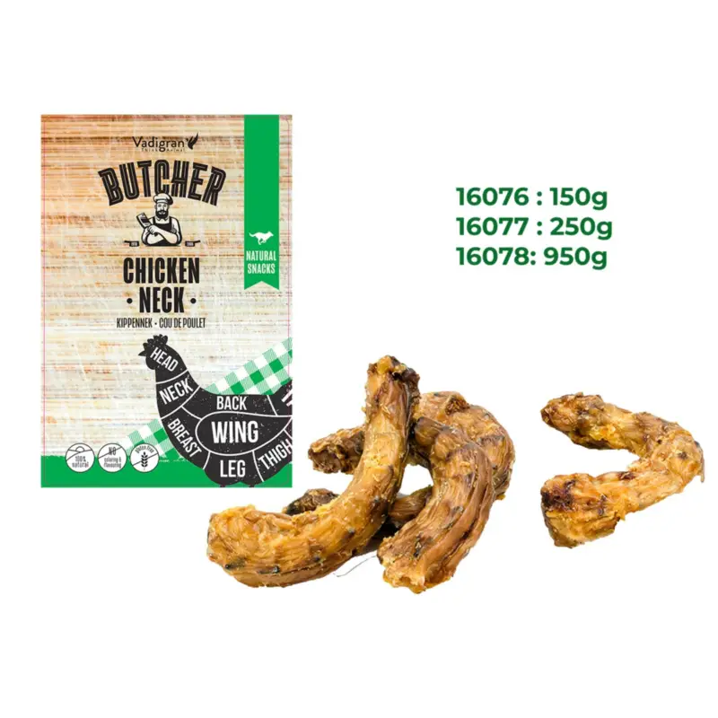 Prix Promo Vadigran Friandise pour chien cou de poulet 150g