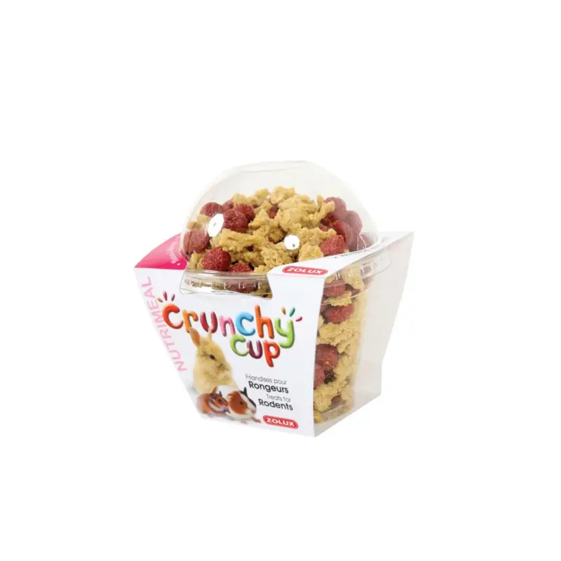 Crunchy cup Zolux natur bettera 130g pour rongeur Soldes