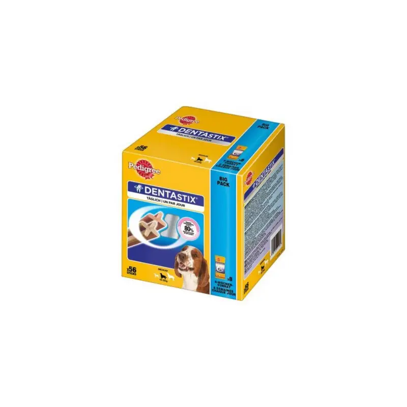 Pedigree Dentastix multipack pour chien 56 sticks 880g Pas Cher