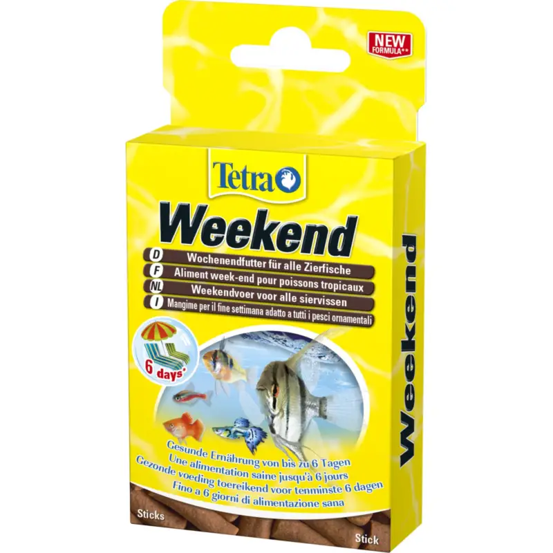 Tetramin weekend Tetra pour poisson Certifié