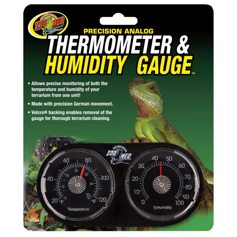 Vente Flash Hygromètre analogique Zoomed pour reptile