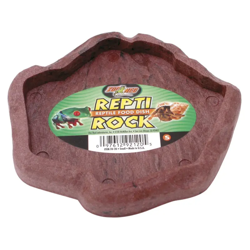 Nouvel Arrivage Vasque repti rock food dish Zoomed small pour reptile