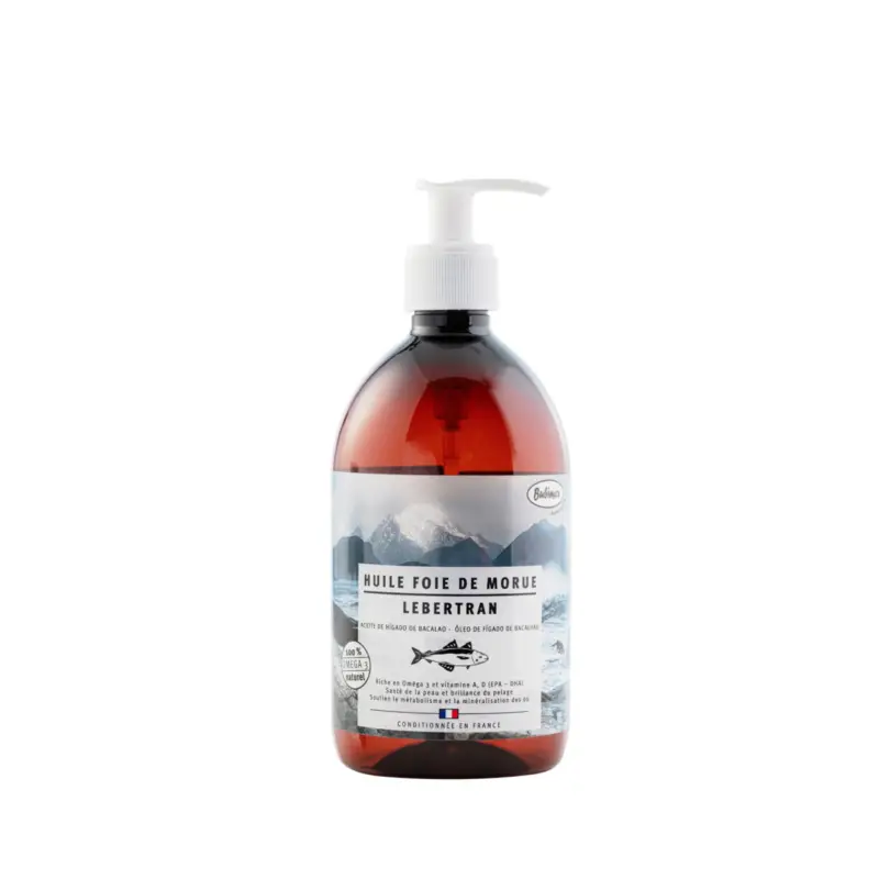 Bon Plan Bubimex Huile de foie de morue pour chien et chat 500ml