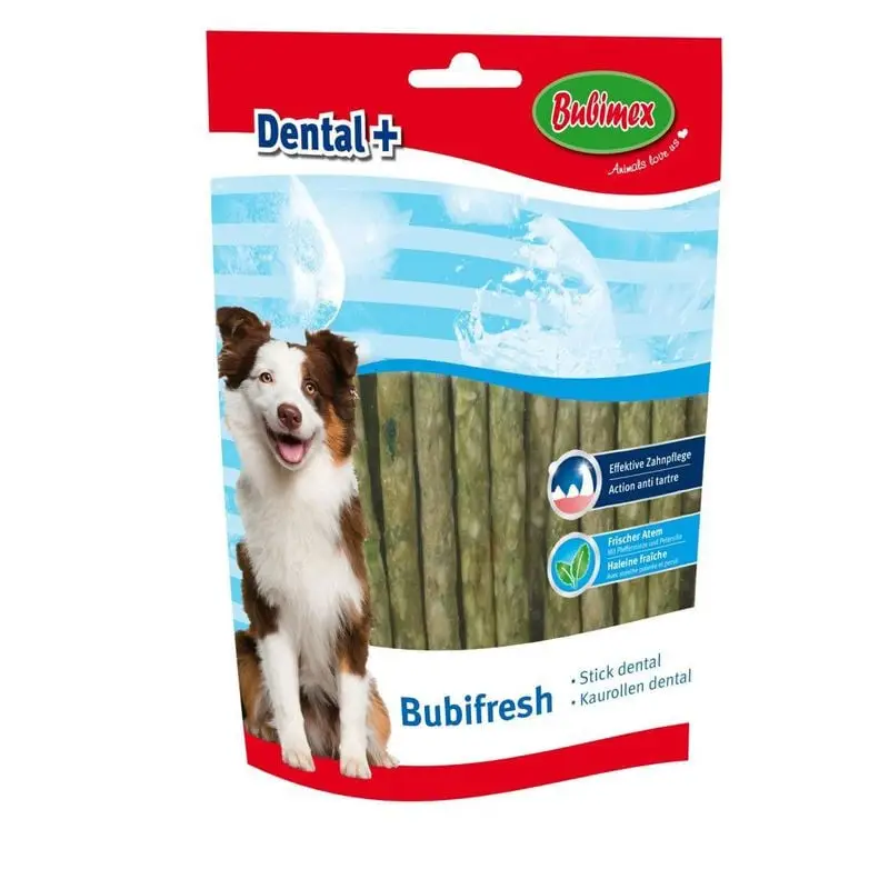 Top Vente Bubimex friandises dentaires pour chien Bubi Fresh x50 sticks