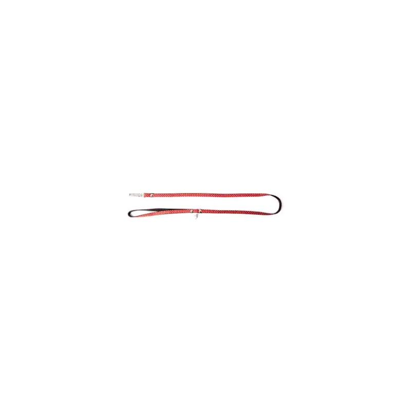 Prix Cassé Laisse pois XS Martin Sellier rouge 10-100cm pour chien