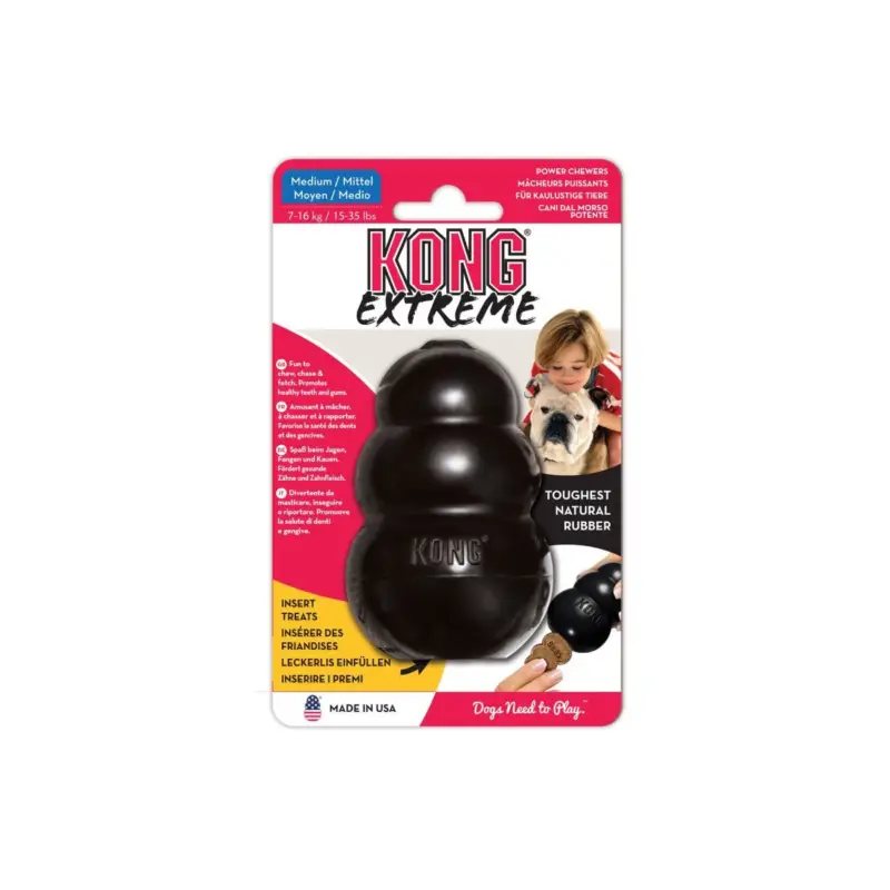 Jouet KONG extreme M pour chien Authentique