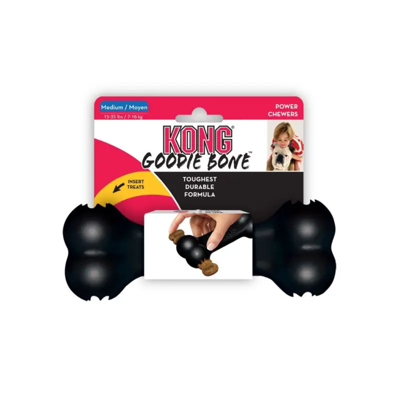 Usine Directe Jouet KONG goodie bone M extr pour chien