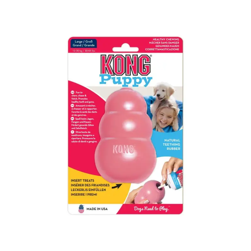 Jouet KONG puppy L pour chiot Offre Spéciale