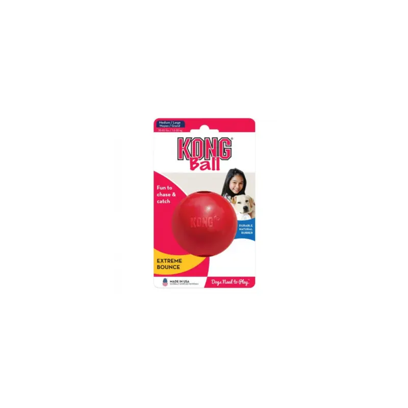 Commander Vite Jouet KONG ball M pour chien