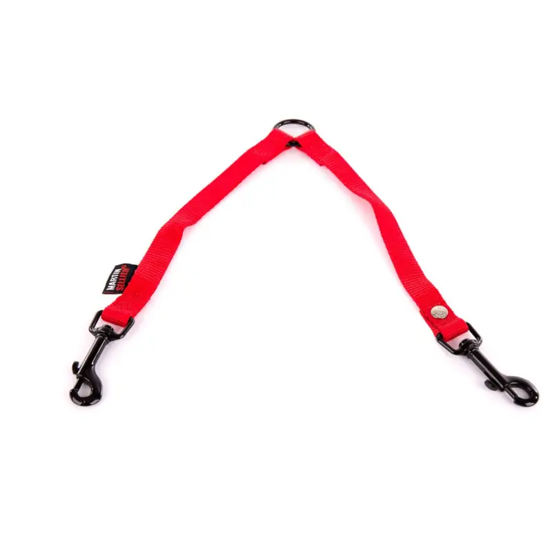 Accouple nylon Martin Sellier rouge 16-50cm pour chien Petit Prix
