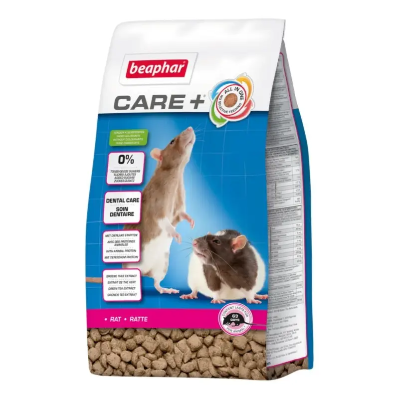 Alimentation care+ Beaphar rat 700g pour rongeur Solde