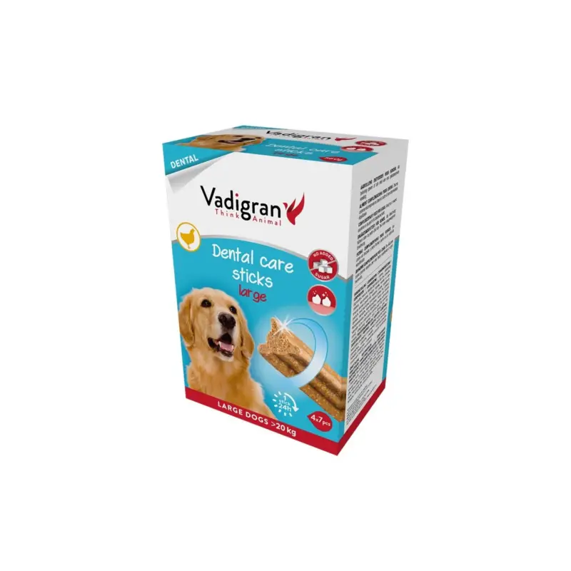 Prix Choc Vadigran Friandise pour chien dental care sticks taille L 840g