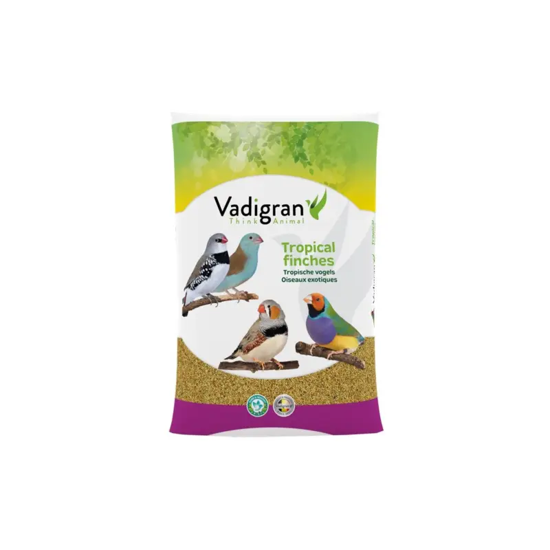 Réduction Exotiques basic Vadigran 20kg pour oiseaux