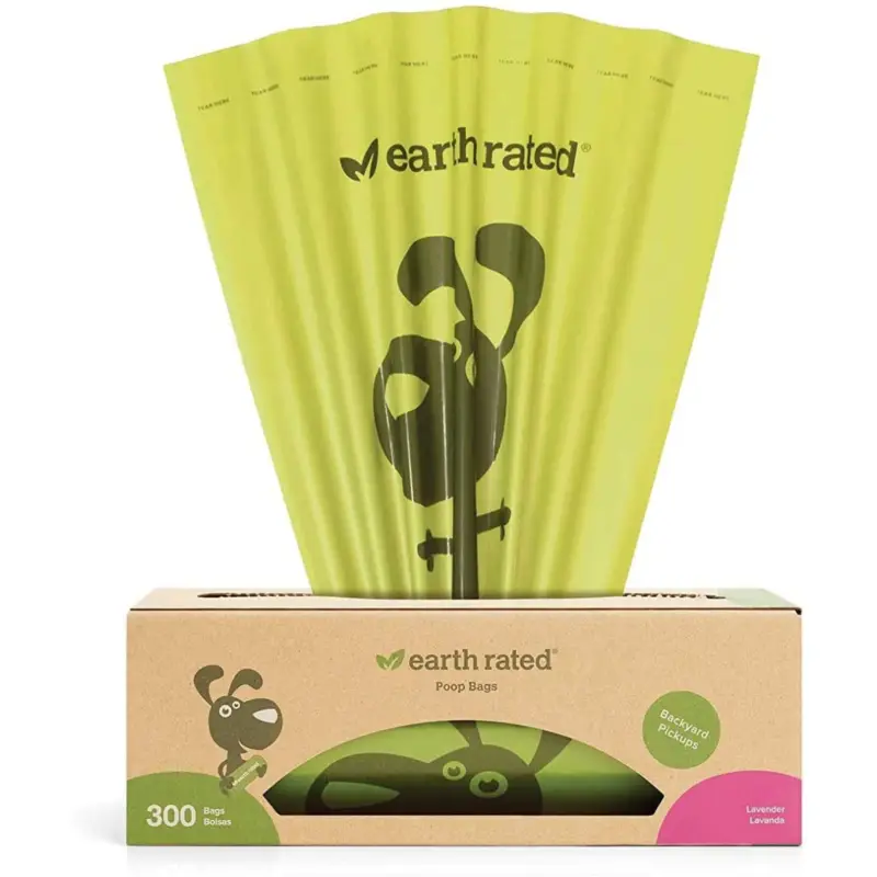 Sac Earth Rated à crottes lavande 1 rouleau 300 sacs pour chien Must-Have