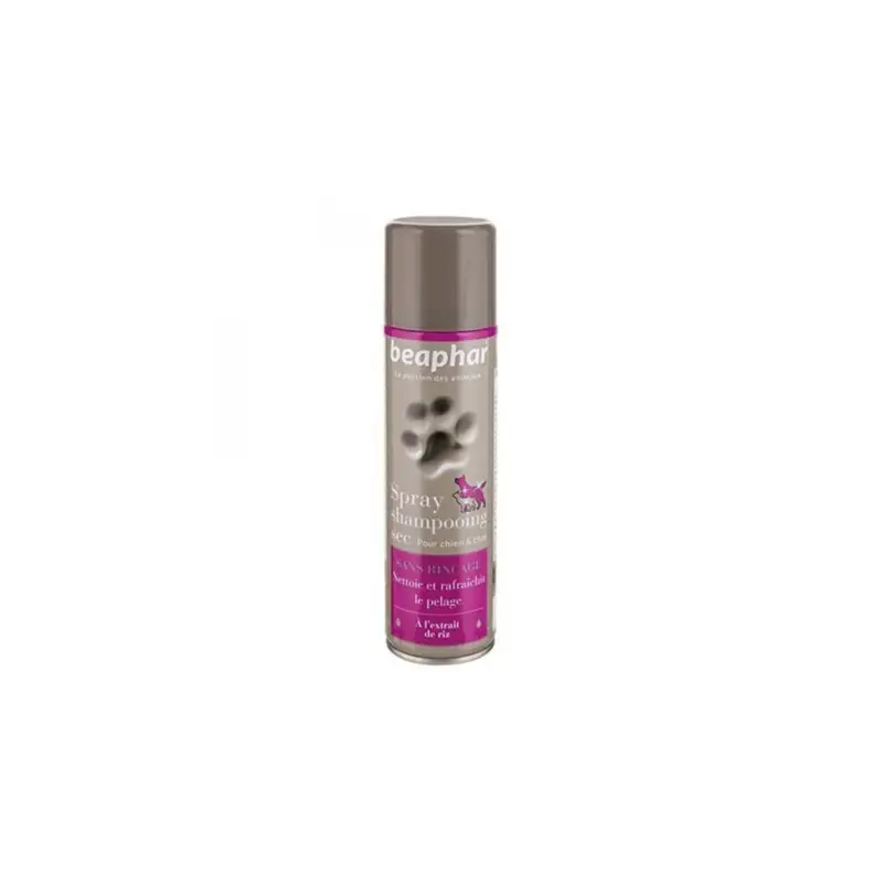 Acheter Direct Spray shampooing sec Beaphar 250ml pour chien