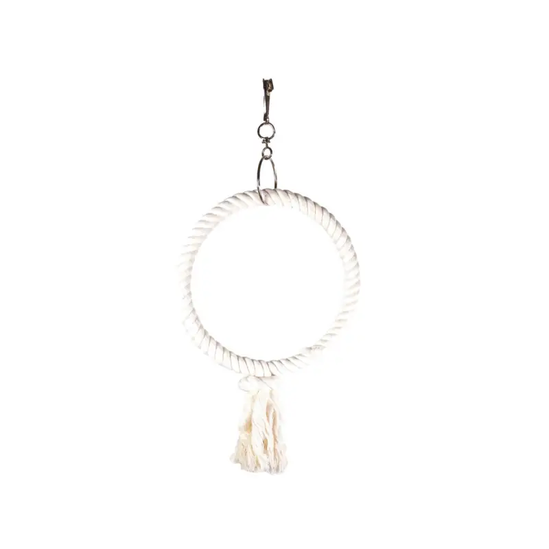 Corde coton 1 anneau Vadigran 14cm s pour oiseaux Achetez Aujourd&rsquo;hui