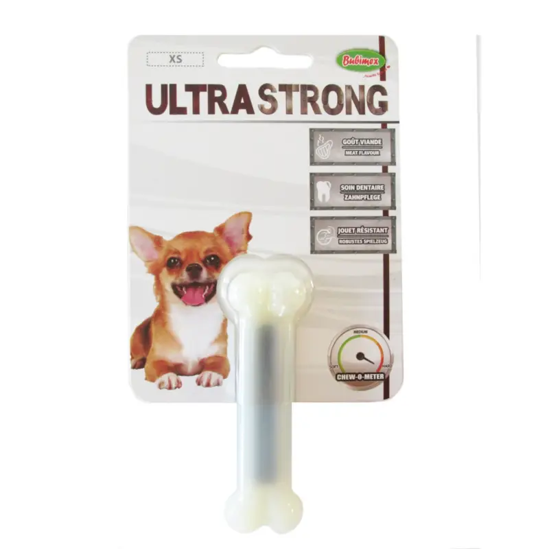 Retour Gratuit Bubimex Ultrastrong os fourré XS pour chien 10 cm