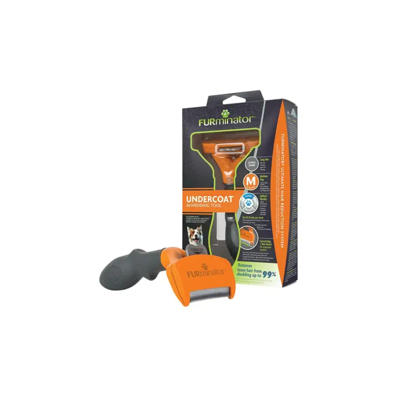 Brosse Furminator Zolux poils longs taille M pour chien Retour Gratuit