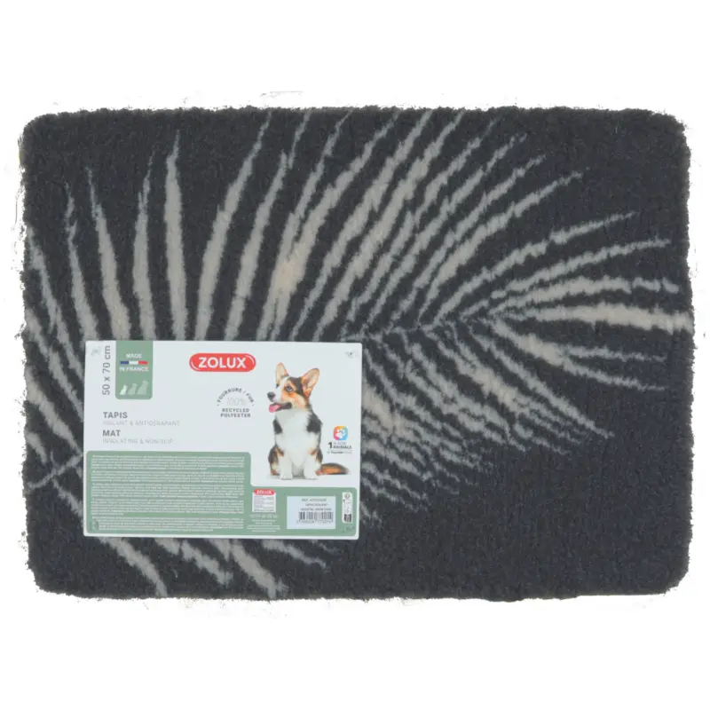 Tapis Zolux isolant végétal 75cm gris pour chien Nouvel Arrivage