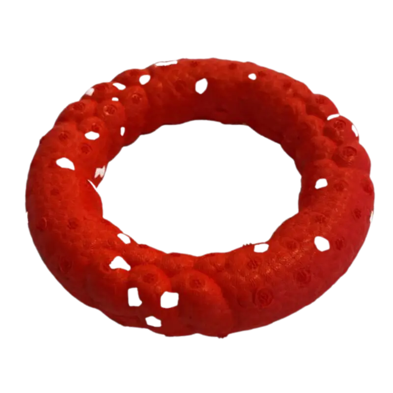 Prix Choc Jouet TPU anneau Bubimex 14cm pour chien