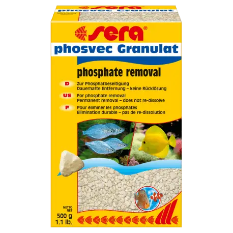 Sera Phosvec Granulat 500ml – Média anti-phosphate aquarium Produit De Marque