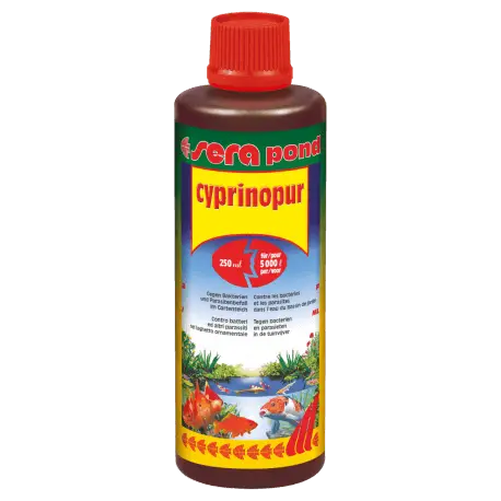 Seulement Aujourd&rsquo;hui Sera Pond Cyprinopur 250ml – Traitement à large spectre pour bassin