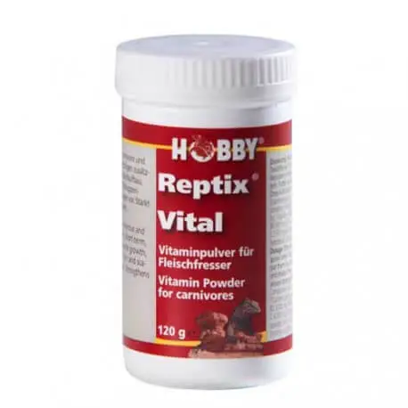 Soldes Hobby Reptix Vital, Poudre vitaminée pour carnivores