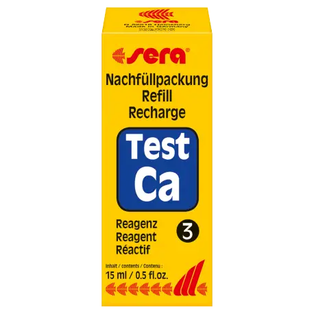 Sera Recharge Test Ca Calcium – Recharge test aquarium Bon Plan