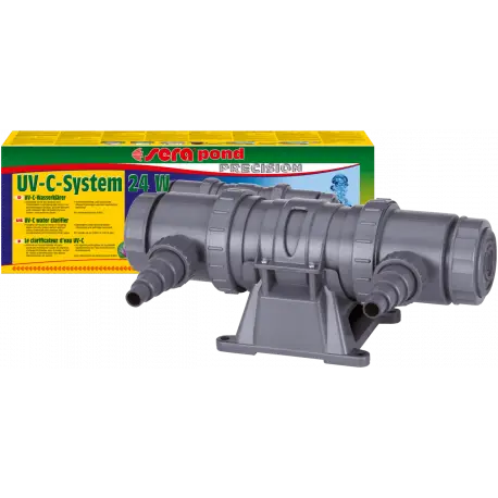 Système UV-C SERA 24 W – Clarificateur d’eau UV-C pour bassin & aquarium Certifié