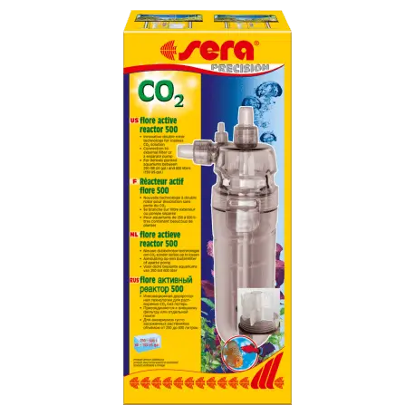 Commander Vite Sera Flore 500 Réacteur Actif à CO2 – Diffuseur CO2 aquarium