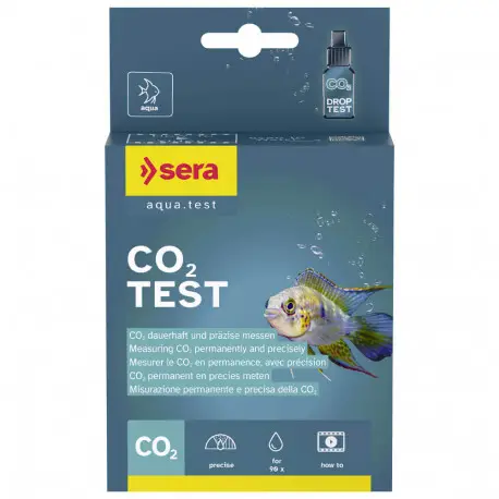 SERA Test CO2 Permanent – Test CO2 aquarium Pas Cher