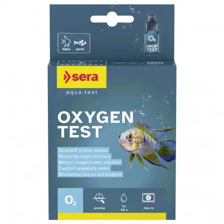 Sera Test O2 (Oxygène) – Test oxygène aquarium Promotion