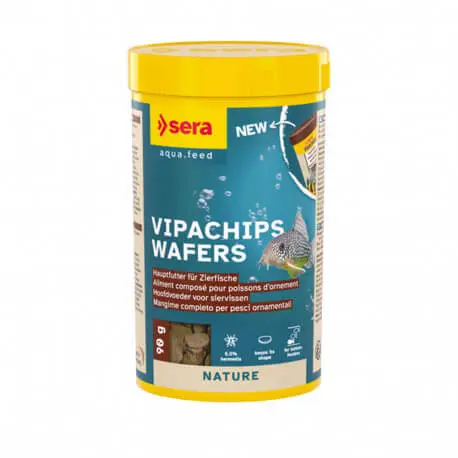 Sera Vipachips Wafers 250ml – Nourriture poissons tropicaux Expédition Rapide