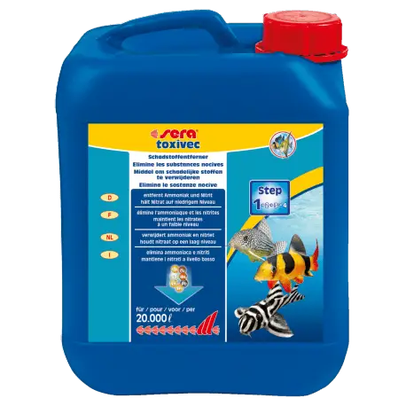 Sera Toxivec 5L – Conditionneur d&rsquo;eau aquarium Authentique