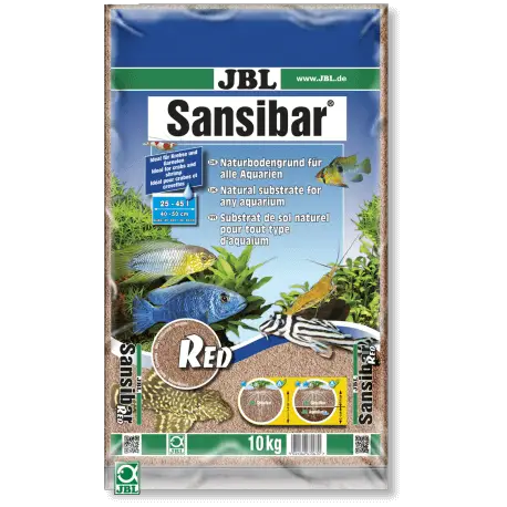 Satisfait Ou Remboursé JBL Sansibar Red 10Kg – Sable pour aquarium