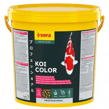 Sera Koi Professional color 7Kg – Nourriture carpes Koïs Petit Prix