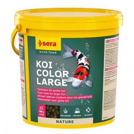 Sera Koi Color Large 3800ml – Nourriture Carpe koïs Remise