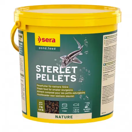 Solde sera Sterlet Pellets 3800ml – Nourriture pour esturgeons