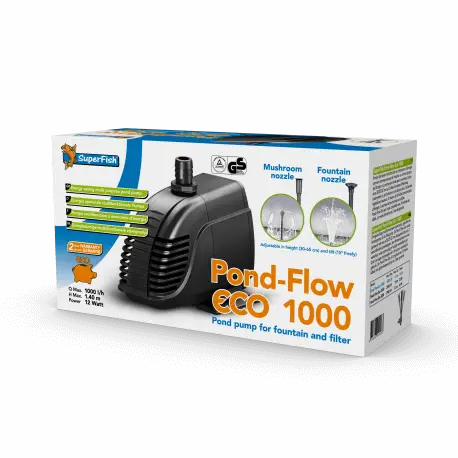 Superfish Pond-Flow Eco 1000 – Pompe de Bassin Haute Qualité