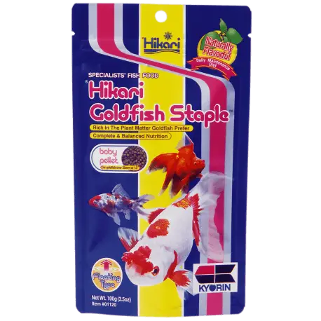 Hikari Staple Goldfish Baby 300gr – Nourriture jeunes poisons rouges Offre Exclusive