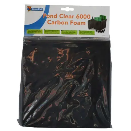 Jusqu&rsquo;à Épuisement Des Stocks SUPERFISH PONDCLEAR 6000 Charbon active mousse