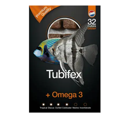 Meilleur Prix Dutch Select Tubifex & Omega3 100gr Lot de 10pcs (1Kg) – Nourriture congelée