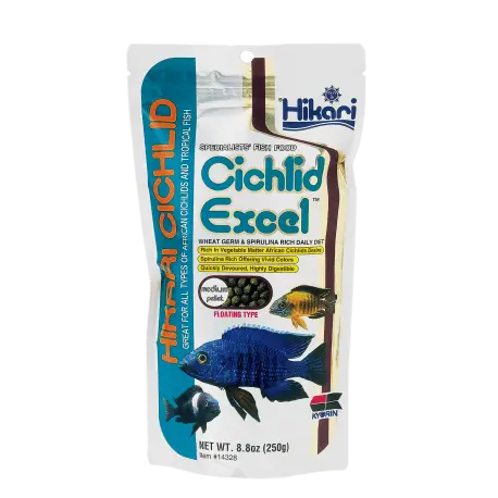 Retour Gratuit Hikari CICHLID EXCEL MINI 250GR – Nourriture cichlidés herbivores