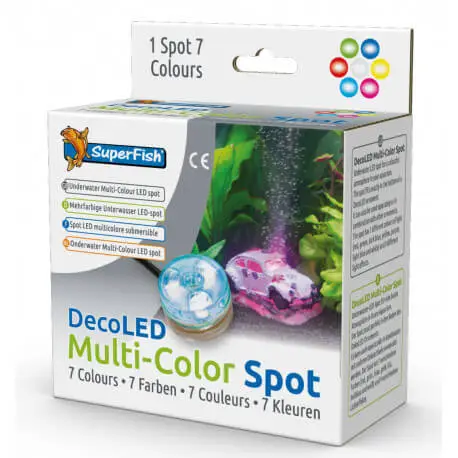 Commander Vite SUPERFISH DECO LED Multicolor Spot – Spot Led