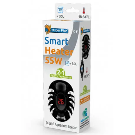 Expédié Aujourd&rsquo;hui SUPERFISH SMART HEATER 55W0-40L