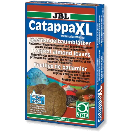 Haute Qualité JBL CATAPPA XL feuille de badamier – Conditionneur d&rsquo;eau naturel